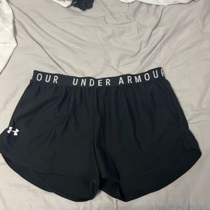 black under armor shorts